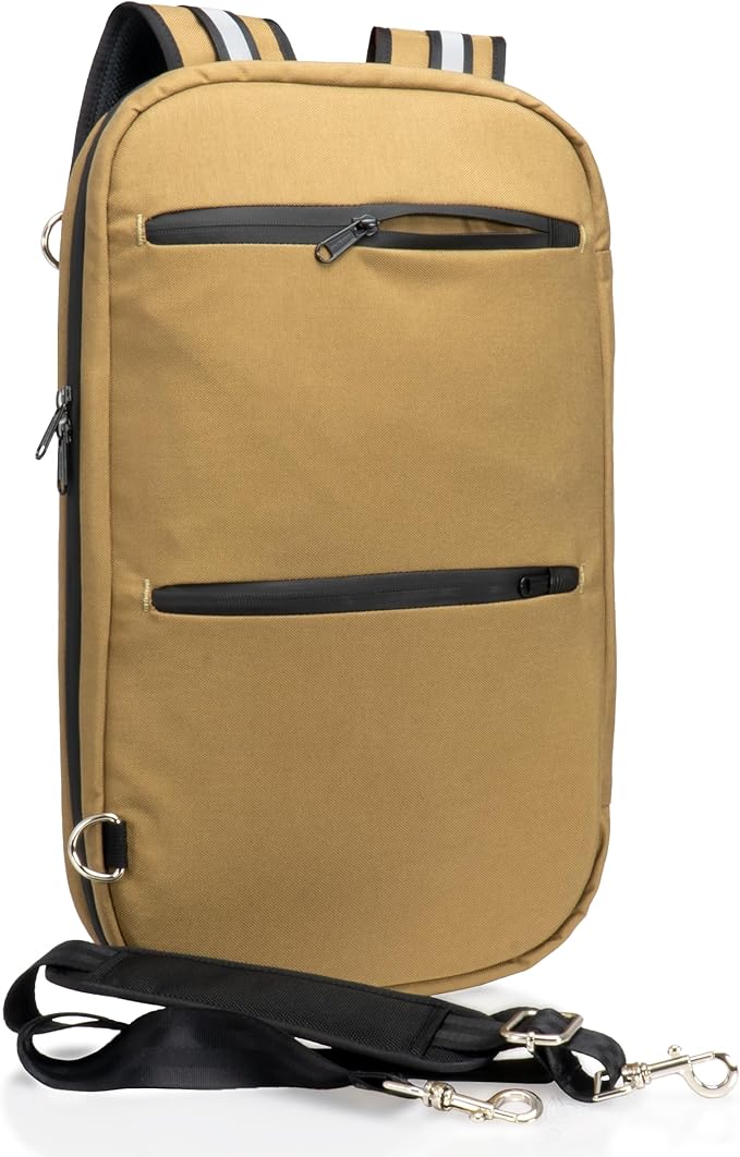 Xtreme Sight Line ~ FLEX Faraday Bag for Laptops, Tablets, and Mid-Size Electronics ~ Tracking/Hacking Defense ~ Coyote Brown