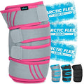Vive Knee Ice Pack Wrap - Cold/Hot Gel Compression Brace - Heat Support Strap for Arthritis Pain, Tendonitis, ACL, Athletic Injury, Osteoarthritis, Women, Men, Running, Meniscus and Patella Surgery
