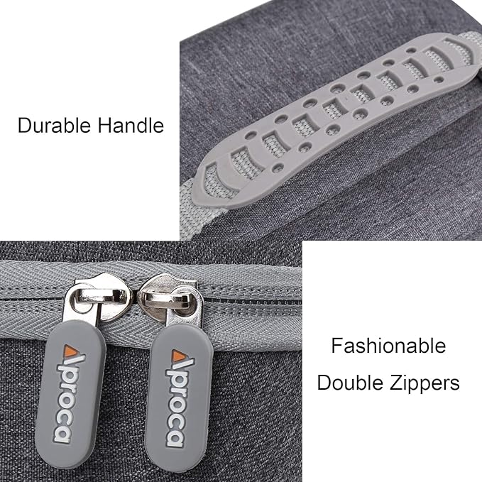 Aproca Case Compatible with OMRON Platinum Gold Blood Pressure Monitor, Portable Storage Bag for Accessories (Case Only)
