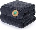 Kivik Dual Sided Weighted Blankets for Adults, Buttery Soft Stylish Checkered Heavy Blankets for Couch Sofa Bed - Ultra-Fluffy Fabric Brings Cloud-Like Comfort (60"x80"，Black，20 Pounds)