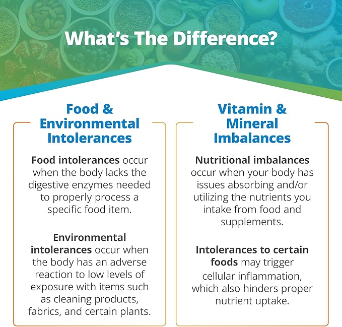 5Strands Food Intolerance, Environmental Sensitivity & Nutritional Imbalance Test, 1052 Items Tested, Gut Health & Nutrition Absorption Testing for Adults & Kids, Results in 4 Days