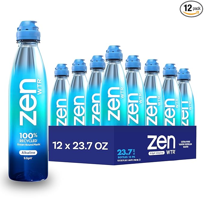 Zenwtr Alkaline Lifestyle Water, 23.7 FZ