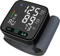 Wrist Blood Pressure Monitor for Home Use – FDA 510(k) Cleared Class II Medical Device, Digital Wrist Cuff 13.5–21.5 cm, Large 2.9" LED, Dual User, Travel Case (U60AH)