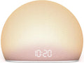 HOUSBAY Sunrise Alarm Clock, White Noise Sound Machine for Bedroom | Natural Wake-Up Light with Gentle Alarm Sounds, 20 Soothing Sleep Aids, Dimmable Display, Screen-Free Design - Pink