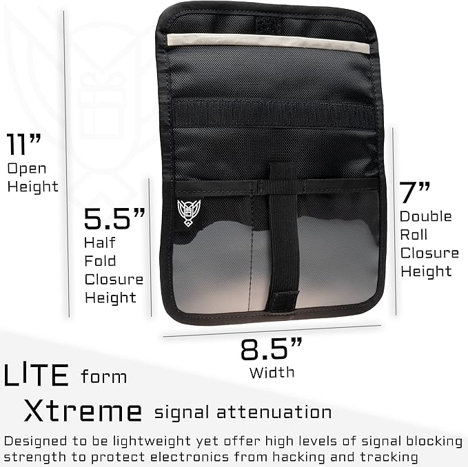 Xtreme Sight Line ~ AQUA RT Large Water-Proof Faraday Backpack/Small LITE Faraday Bag Combo ~ Tracking/Hacking Defense ~ Coyote Brown
