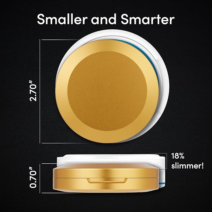Aluminum Zyn Can – Slim Metal Zyn Container for Pouches & Snus | Core Series | Gold