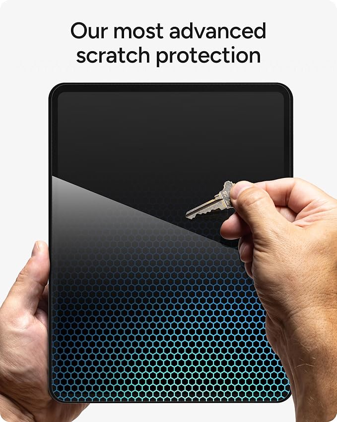 ZAGG XTR4 Screen Protector for iPad Pro 11" (M5)/ Pro 11" (M4) - 11X Stronger Tempered Glass, Blue Light Filter, Anti-Reflective, Ultra Smooth, Easy Install, Recycled Materials