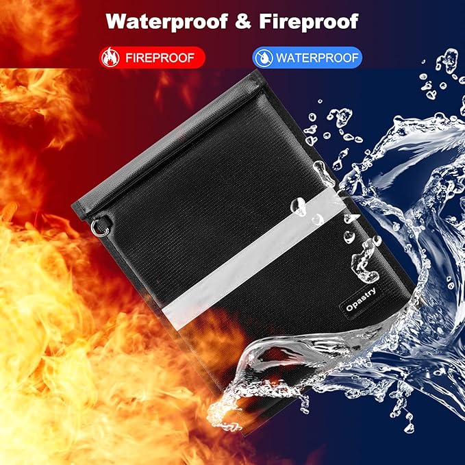 Faraday Bags for Laptops & Tablets & Phones, 4 Pack Faraday Cage, Upgraded Key Fob Protector with Reflective Strip, Anti-Tracking Faraday Bag, Faraday Pouch