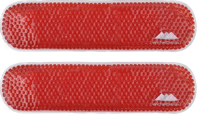 Hemorrhoid and Perineal Gel Bead Ice Compress by FOMI Care | 2 Pack, 3 Sleeves | Hot and Cold Pack for Hemorrhoid Treatment & Postpartum Pain Relief | Heating and Cooling Maternity Pads