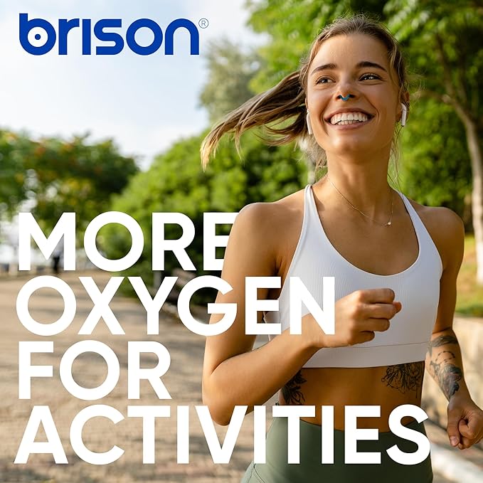 Brison Nasal Dilators for Breathing and Sleeping - 2 Pack Anti Snoring Nose Vents Opener for Better Breathing Sleeping and Activity Improves Airflow - 2pcs Soft-Hard