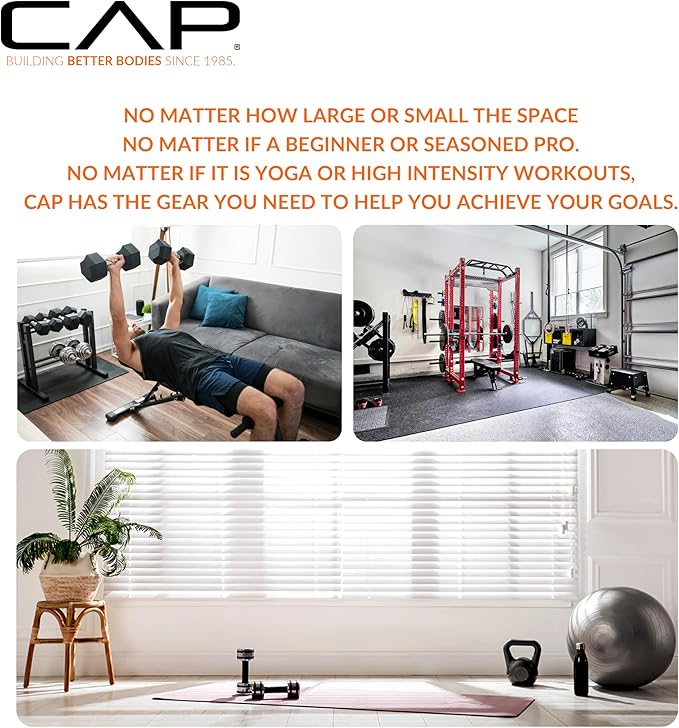 Cap Barbell Flat Weight Bench Color Series