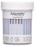 Identify Diagnostics Drug Test Cups | 100 Pack | 5 Panel CLIA Waived Instant Urine Marijuana Drug Test Kit for BZO,COC,MOP|OPI,OXY,THC