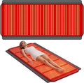 Full Body Red Light Therapy Mat, 74.8"*35.4" Whole Red Light Therapy Blanket with 3 Light Modes & 5 Working Modes, 1260 LEDs redlight with 660nm & 850nm for Men, Women, Pets