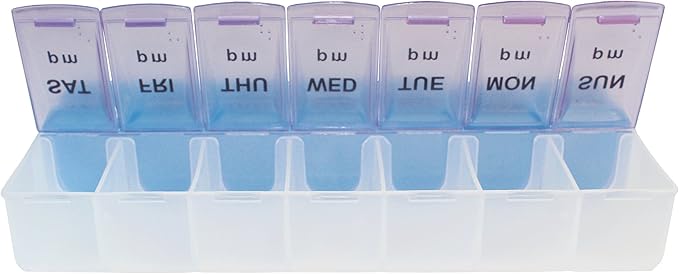 Rehabilitation Advantage Non-Detachable, Blue/Purple, 1 Count (Pack of 2)