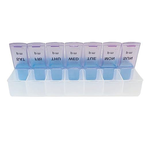 Rehabilitation Advantage Pill Organizer, V-Grip Splitter and Tablet Cutter