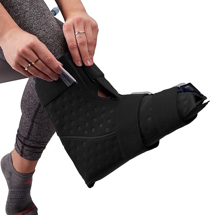 Cold Water Therapy Ankle and Foot Wrap for Cryotherapy Unit - Pad Only for Circulating Ice Machine for Feet, Ankle, Toes