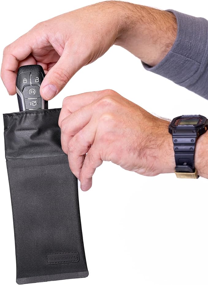 Faraday Key Fob Jacket® - RFID Shield | Anti-Theft Protection | Water Resist | Magnetic Close