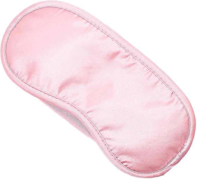 Dream Essentials Snooz Silky Soft Sleep Mask Value Pack 4 Eye Masks - Princess Pink (4 Pack)