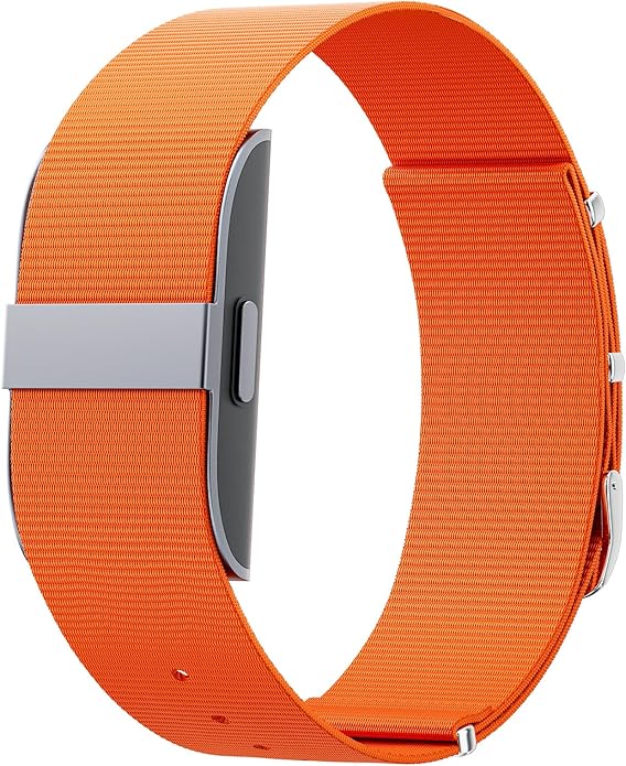 Nylon Replacement Strap Compatible with Hume Band - Breathable & Sweatproof Sport Loop for Hume Health Band - Metal Buckle & Loop Closure for Secure - Adjustable Wristband Strap for Fitness Tracker