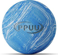 Massage Lacrosse Ball for Myofascial & Trigger Point Release, Muscle Knots, Yoga Therapy – Improves Joint Mobility & Relieves Pain – Back, Neck, Plantar Fascia, HIPS – 2.5-Inch Blue Rubber