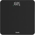 Vitafit Scale for Body Weight, High Accuracy 0.1lb by Our Professional Factory Since 2001, Digital Weight Scale LED and Step On, 3*AAA Batteries Included, 400lb/182kg, Spray Silver Black