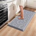 Mattitude 4/5 Inch Kitchen Mat,20x39in Heavy Duty Ergonomic Comfort Foam Standing Desk Mat, Waterproof Non-Slip Standing Mats and Rugs for Kitchen, Office, Grey