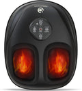 CooCoCo Upgraded Shiatsu Foot Massager - FSA Eligible, Foot Massager for Plantar Fasciitis & Neuropathy, HSA Feet Massager with Heat, Foot Warmer for Women Men, Foot Pain Relief, Home Office Use