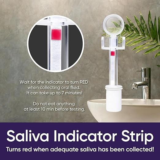 Prime Screen [1 Pack] 6 Panel Oral Saliva Drug Test Kit, Employment and Insurance Testing (AMP, COC, MET, OPI, PCP, THC) - ODOA-166