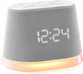Sunrise Alarm Clock Sound Machine for Sleep, 10 Soothing Sounds Sleep Aid White Noise Machine for Heavy Sleepers, Timer, Easy Snooze, Wake Up Light for Bedrooms, Adults, Kids