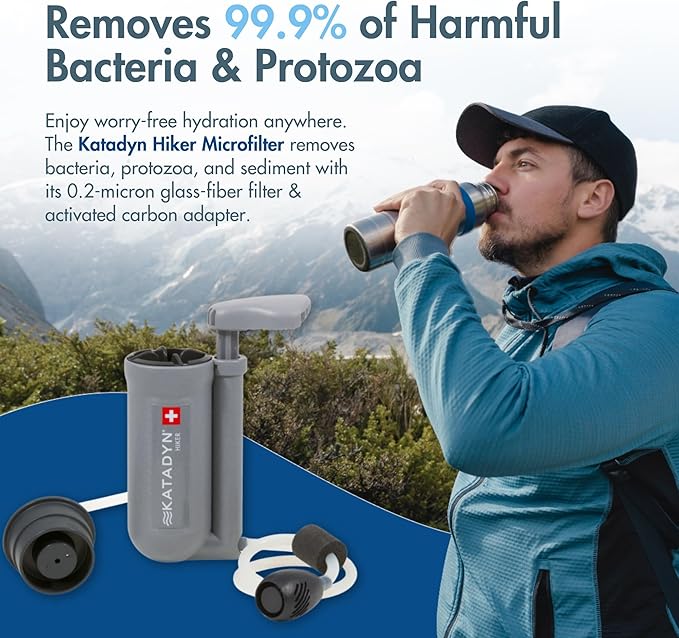 Katadyn 8018270 Hiker Microfilter Water Purification Unit