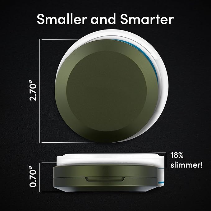 Aluminum Zyn Can – Slim Metal Zyn Container for Pouches & Snus | Core Series | Forest Green