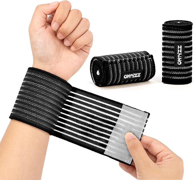 ONTYZZ Adjustable Calf Compression Bandage Support Knee Wraps Elastic Sports Knee Bands for Ankle Elbow Wrist Replacement