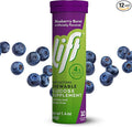 Lift Glucose Fast-Acting Glucose Chewable Energy Tablets, Blueberry, 10 ct Tube (Pack of 12)
