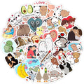 BulbaCraft Couple Stickers, Love Stickers for Water Bottle & Laptop - Couple Party Supplies & Decorations, Waterproof Vinyl Decals, Love and Relationship Decals, Gifts for Women & Men