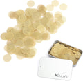 Scotte 200 pcs 5/8 Inch Brass Pipe Screens,15.8mm(0.625in) Metal Pipe Filter Screen with Storage Box