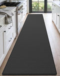 DEXI Kitchen Floor Mats Cushioned Anti Fatigue, 17x95, Long Standing Runner Rug Waterproof, Comfort Memory Foam Padded for Front Sink Laundry, Black