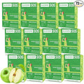 Glucose SOS Glucose Powder Packets with Natural Dextrose, Fast-Absorption That Instantly Dissolves in Your Mouth with No Water Needed, Green Apple 72 Servings