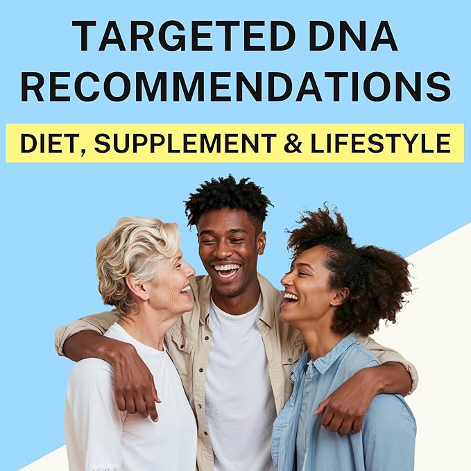Methylation & Longevity Genetic Test | 150+ DNA Reports Including Methylation Genes, Lifespan, Telomeres, and Healthy Aging | Custom Supplement, Diet, and Lifestyle Recommendations