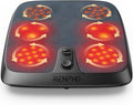 RENPHO FSA Slim Electric Shiatsu Foot Massager with Heat - Foot -Enabled On/Off Pressure Trigger for Easy Use, Deep Kneading for Neuropathy & Plantar Fasciitis Relief, Gifts for Women, Fits Under Sofa