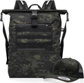 Xtreme Sight Line ~ AQUA RT Large Water-Proof Faraday Backpack/Midnight MultiCam Hat Combo ~ Tracking/Hacking Defense ~ Midnight MultiCam