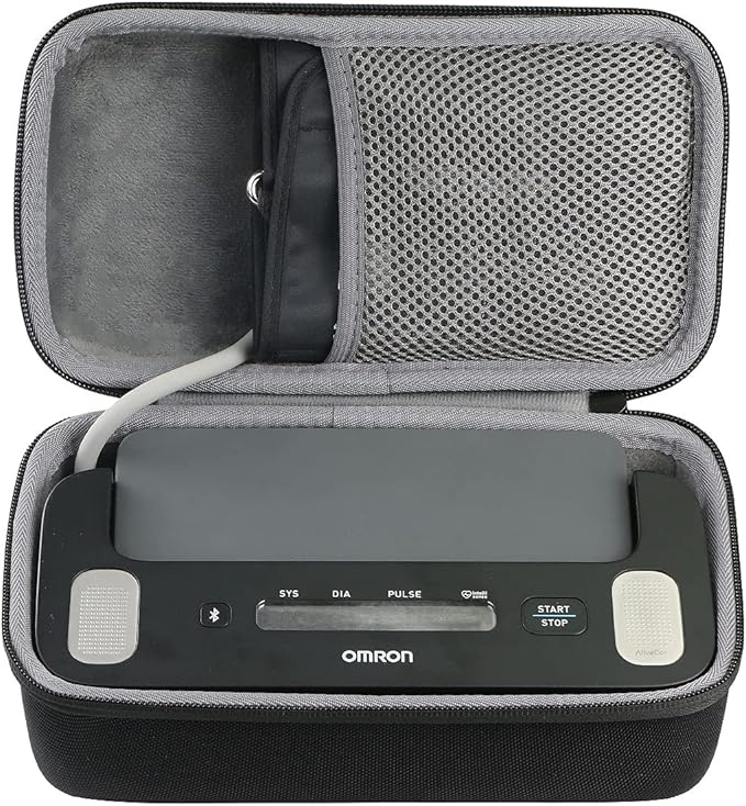 co2CREA Hard Case for OMRON Complete 2-in-1 Upper Arm Blood Pressure Monitor + EKG BP7900, Portable Travel Case Replacement