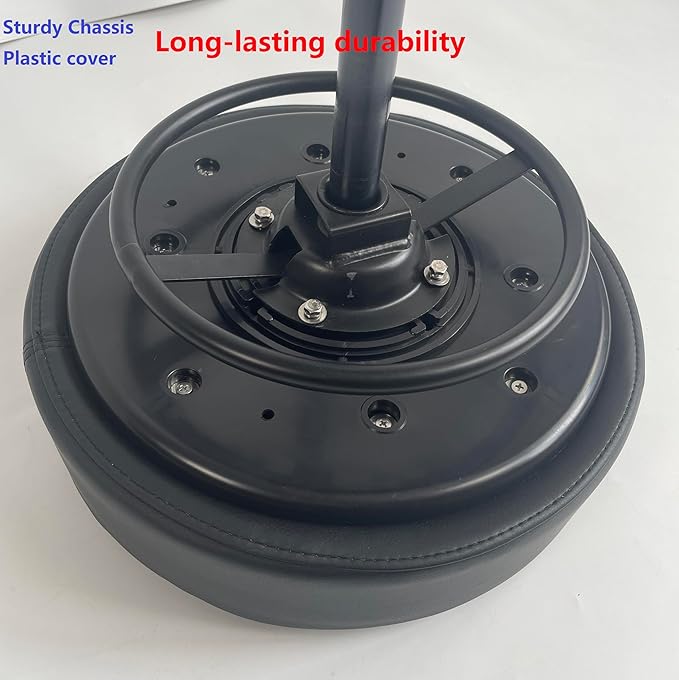 16''Wide seat Upgrade,4''Thick,Medical-Grade Leather,Heavy Duty Rolling Stool With Wheels 500lb Capacity, Upgrade Oversized Height Adjust Ring Easy to Reach ,For lab Doctor Massage Medical