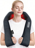 Mo Cuishle Shiatsu Neck and Back Massager with Heat – Deep Kneading for Shoulder and Neck – Ideal Gift for Men, Women, Mom, Dad Him & Her – Perfect for Christmas, Mother's Day, Father's Day, Birthdays