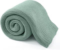 Guohaoi Knitted Weighted Blanket for Adults (Haze Green 50"x75" 15lbs) No Beads Cooling Throw Blanket for Hot Sleepers, Home Decor Breathable Chunky Knit Heavy Blanket Use on Full Size Bed