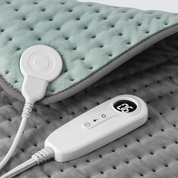 XXL Heating Pad for Back Pain Relief, Large Heating Pads Mothers Day Gifts for Mom Wife Grandma Dad Husband Birthday Christmas, Heat Pad for Women/Period Cramps/Legs/Shoulder/Feet w/Auto Shut Off
