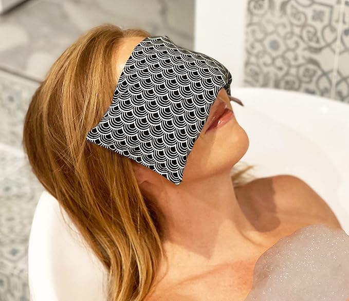Eye Pillows 2 Microwavable for Yoga, Cold or Hot Therapy. Relieve Puffy or Dry Eyes. Eye Pads For Relaxing Warmth, Cooling Relief.