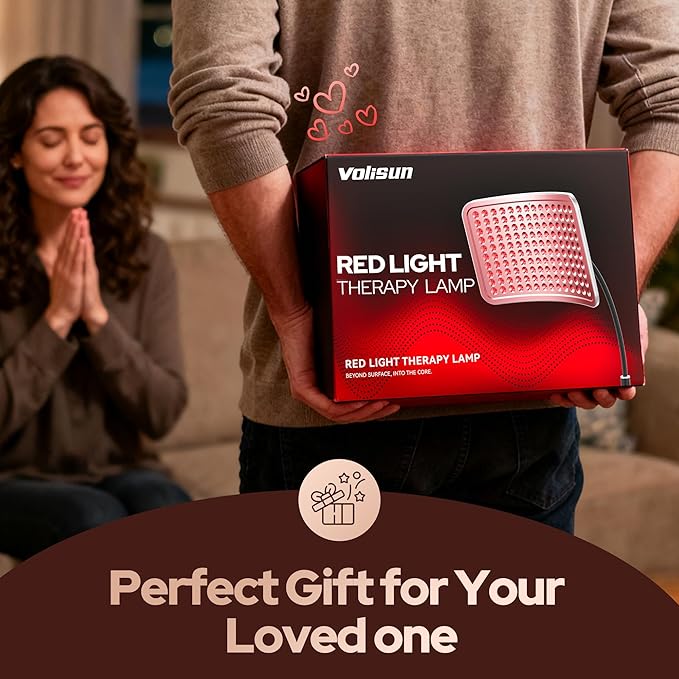 Red Light Therapy for Body and Face, Infrared Red Light Therapy Lamp with Stable Stand, 660nm and 850nm Infrared Pannel with Remote