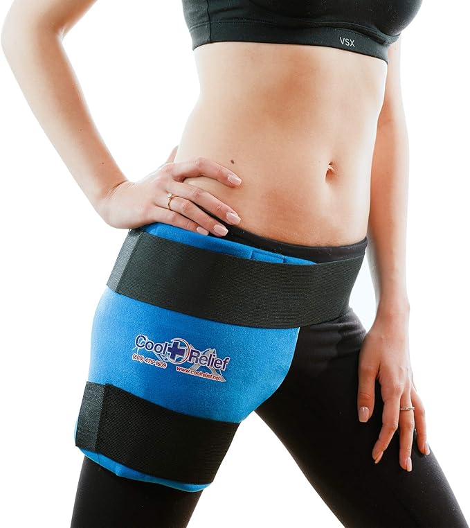 CoolRelief FlexGel - Versatile Gel Ice Pack Wrap for Knee, Shoulder, and Hip - Medical Grade Reusable - Advanced Cold Therapy (11" x 12" - Single Pack)