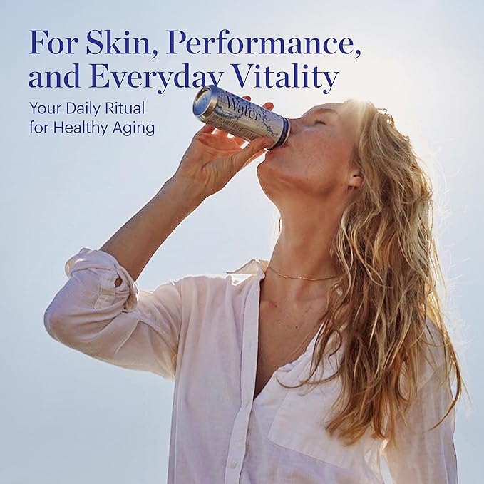 Dr. Perricone Hydrogen Water 24-Pack (12oz) – Molecular Hydrogen Water 1.0–1.5ppm | Natural Antioxidant Hydration, Portable Life Hydrogen Water Bottle Alternative, Energy, Recovery & Skin Health | Hydrogenated ionizer