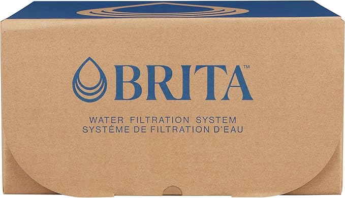 Brita Large Water Filter Pitcher for Tap and Drinking Water with SmartLight Change Indicator, Includes 1 Standard Filter, BPA-Free, Lasts 2 Months, 10-Cup Capacity, Mazarine Blue